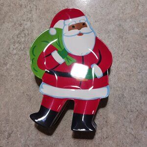 Target Santa melamine Christmas plates